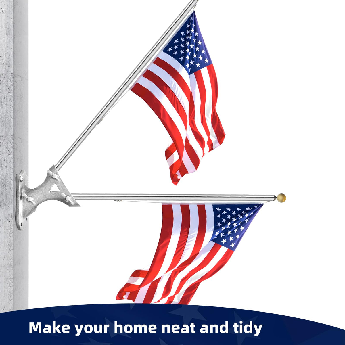 Heavy Duty Flag Pole Mounting Bracket O30339