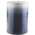 Navy White Modern Garden Stool E9351