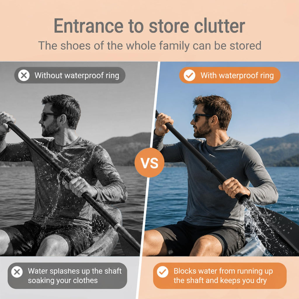 Heavy Duty Portable Kayak Paddle with Non-Slip Grip V7834