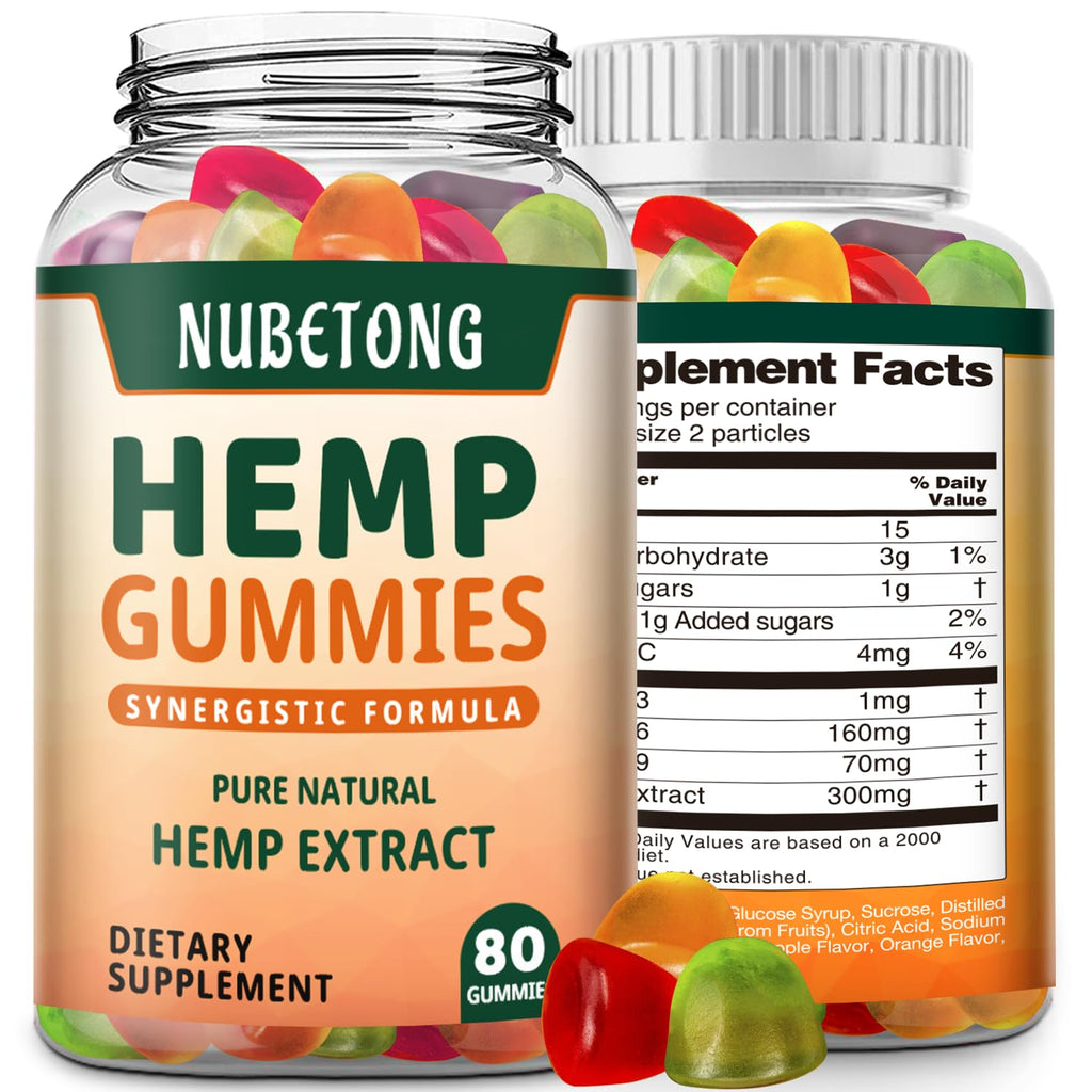 Hemp Gummies High Potency Organic Edible Supplement H60170
