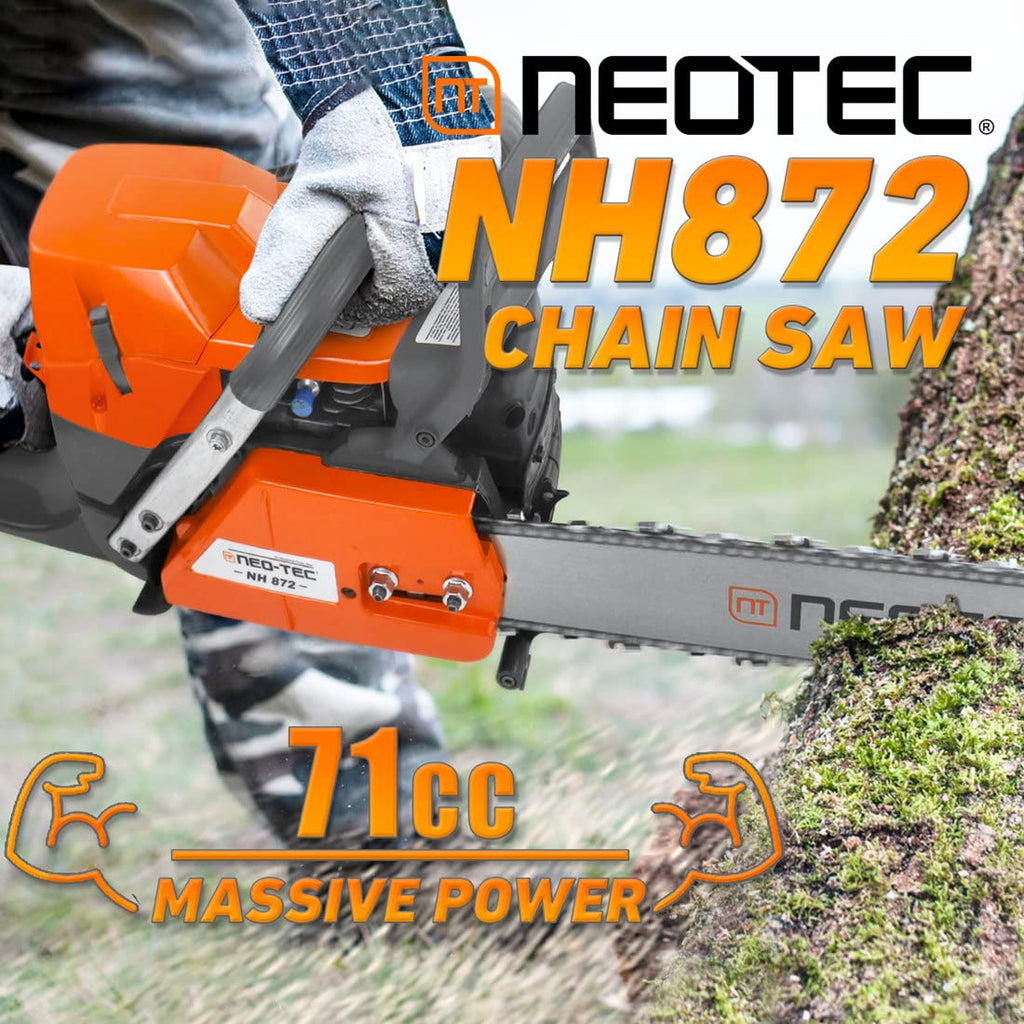 24 Inch 71cc Gas Powered Chainsaw Y7862