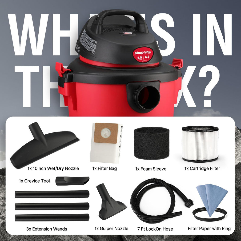 5 Gallon Wet/Dry Vacuum with Blower I9090
