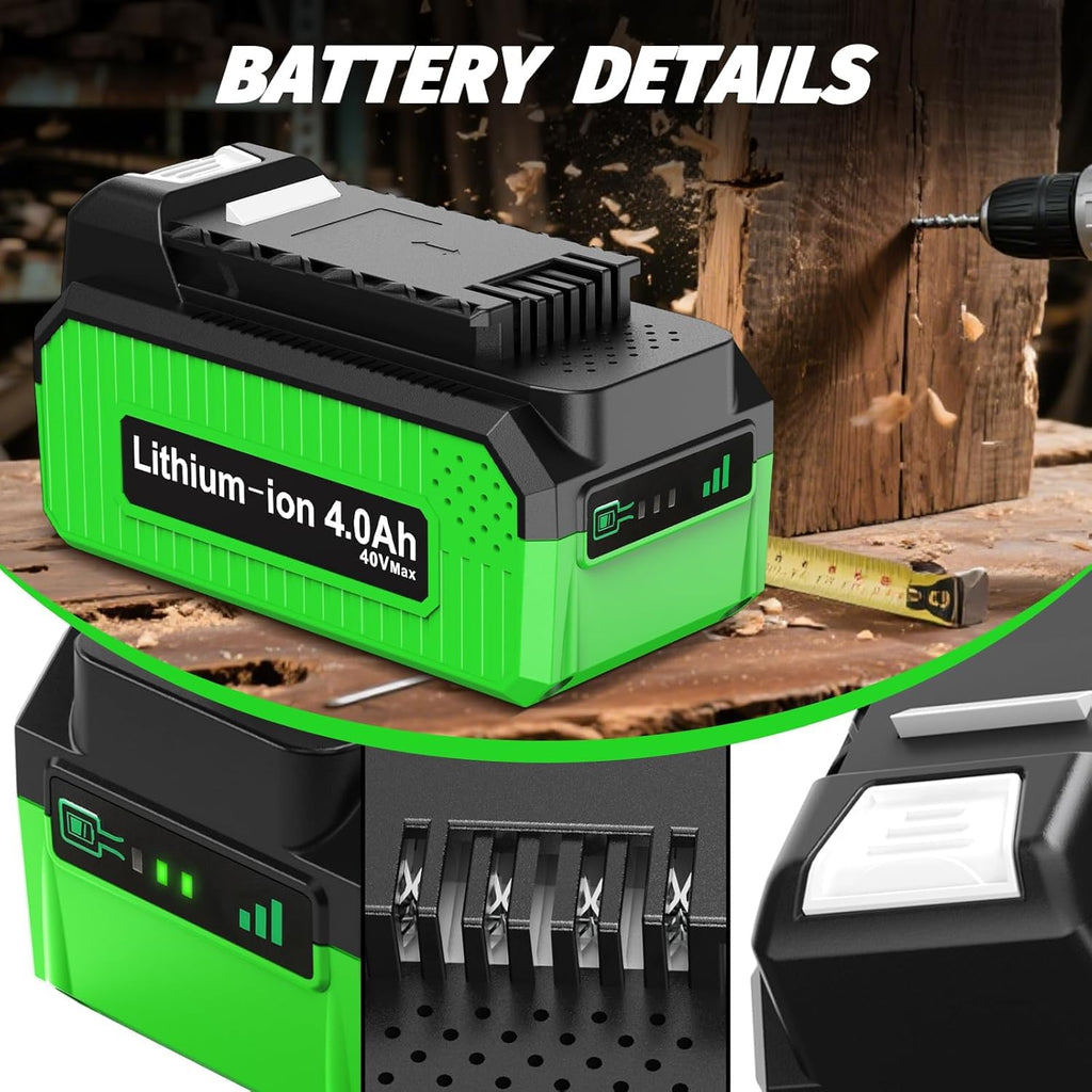 4.0Ah Replacement Battery and Charger N817265