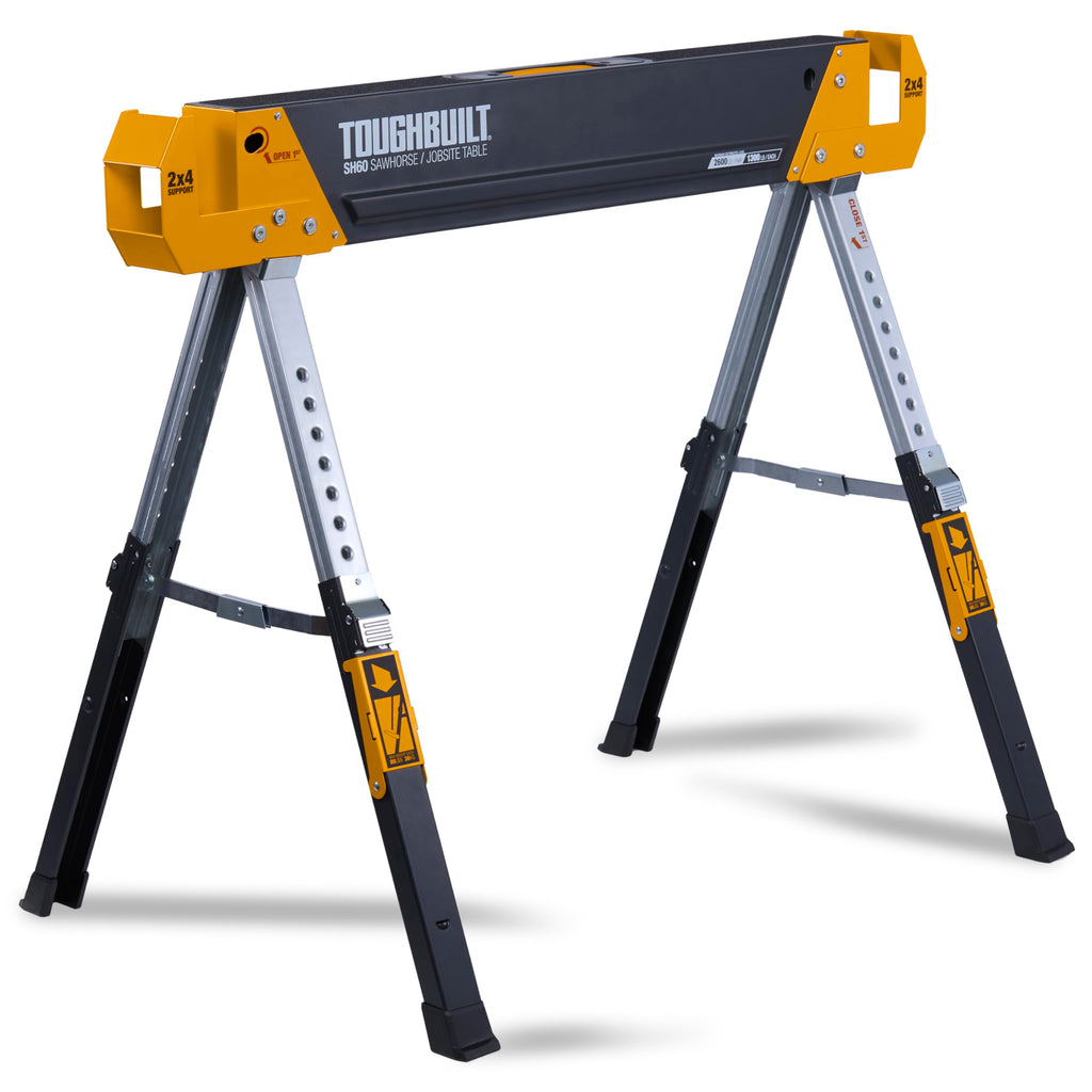 Adjustable Height Sawhorse & Jobsite Table V2846