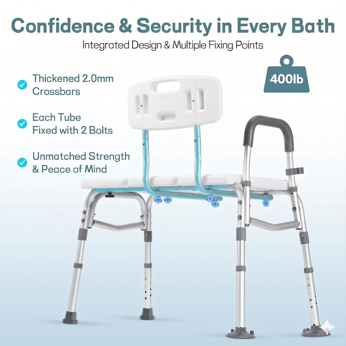 Tub Transfer Bench & Shower Chair R2636