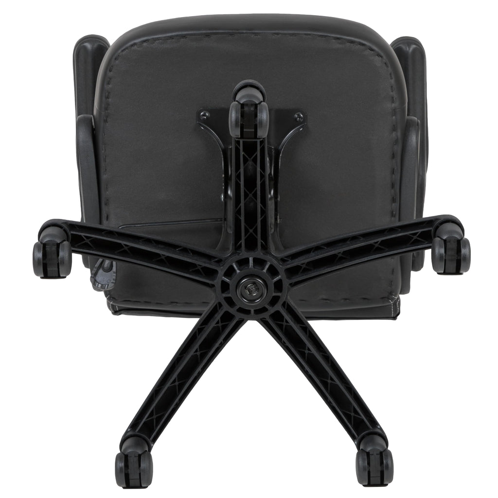 Orange Black Ergonomic Gaming Chair with Flip-up Arms A455378