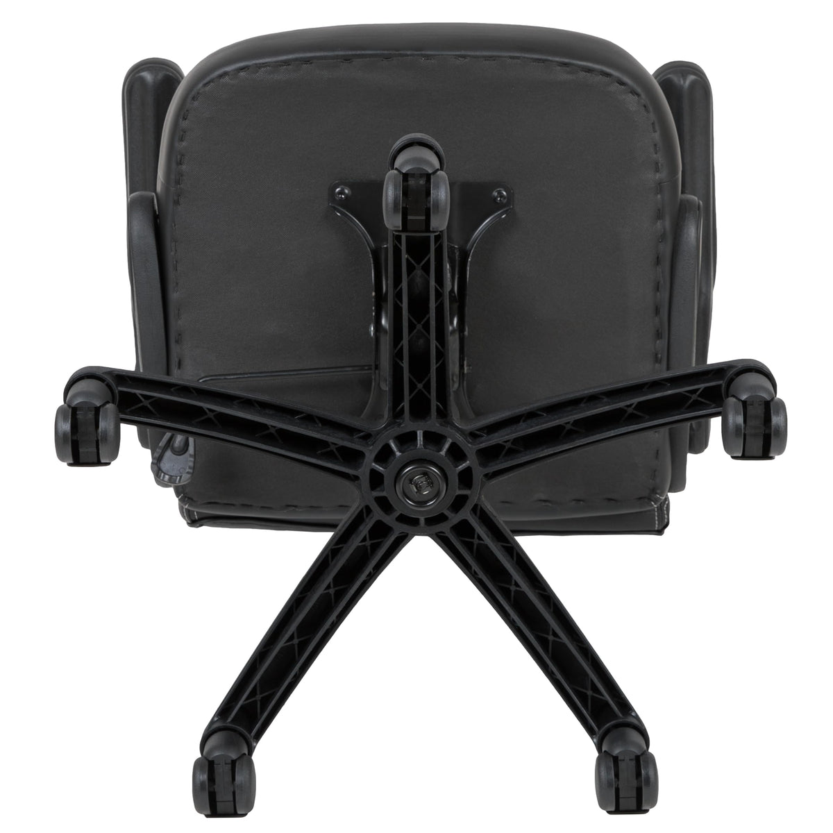 Orange Black Ergonomic Gaming Chair with Flip-up Arms A455378