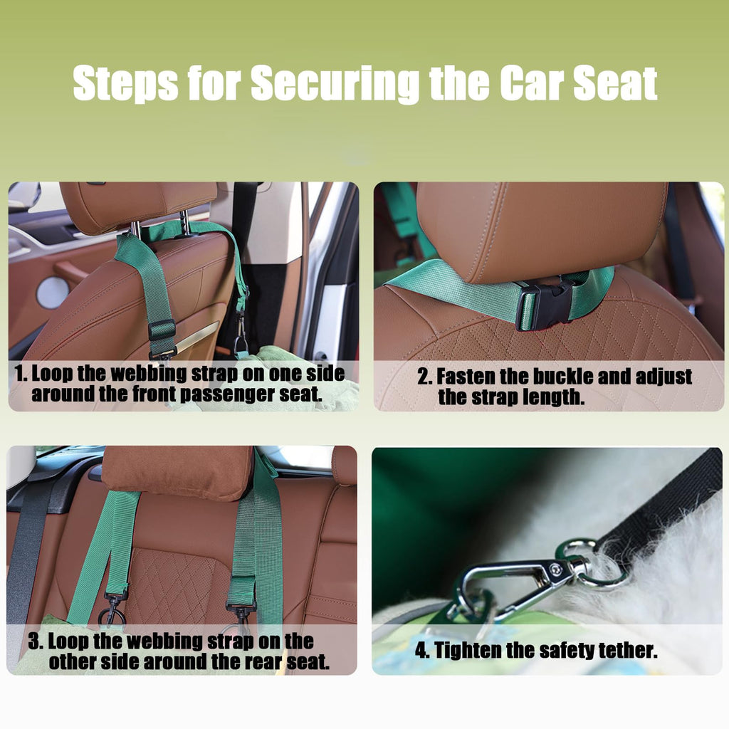 2-in-1 Dog Car Seat D55836