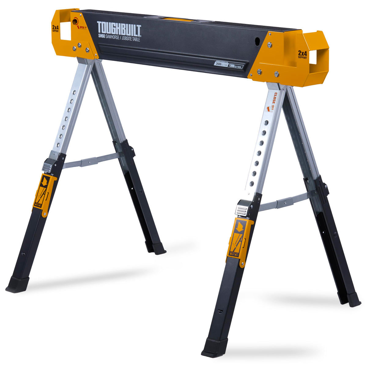 Adjustable Height Sawhorse & Jobsite Table V2846
