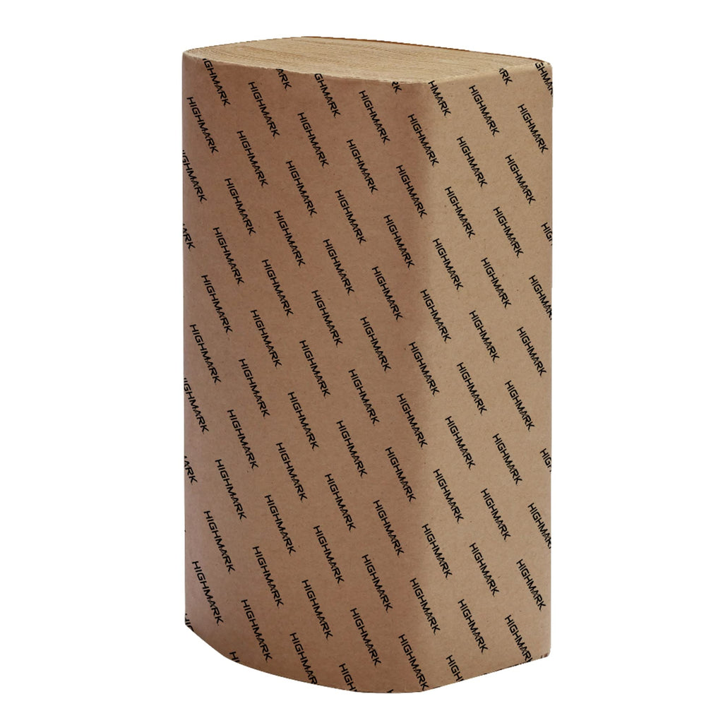 100% Recycled Multifold Paper Towels, Natural, 250 Per Sleeve, Case Of 16 Sleeves E821