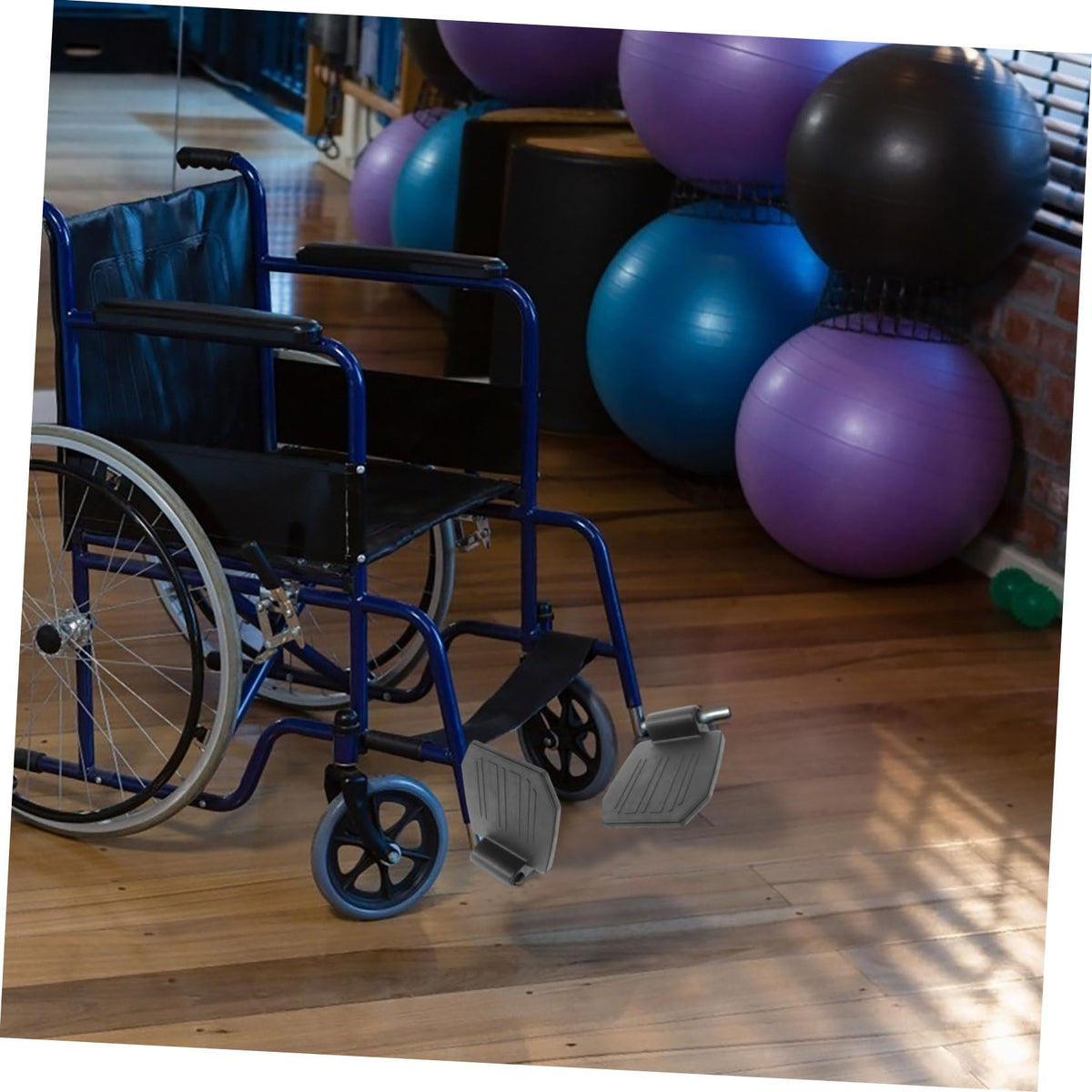 Heavy Duty Wheelchair Footrest V9858