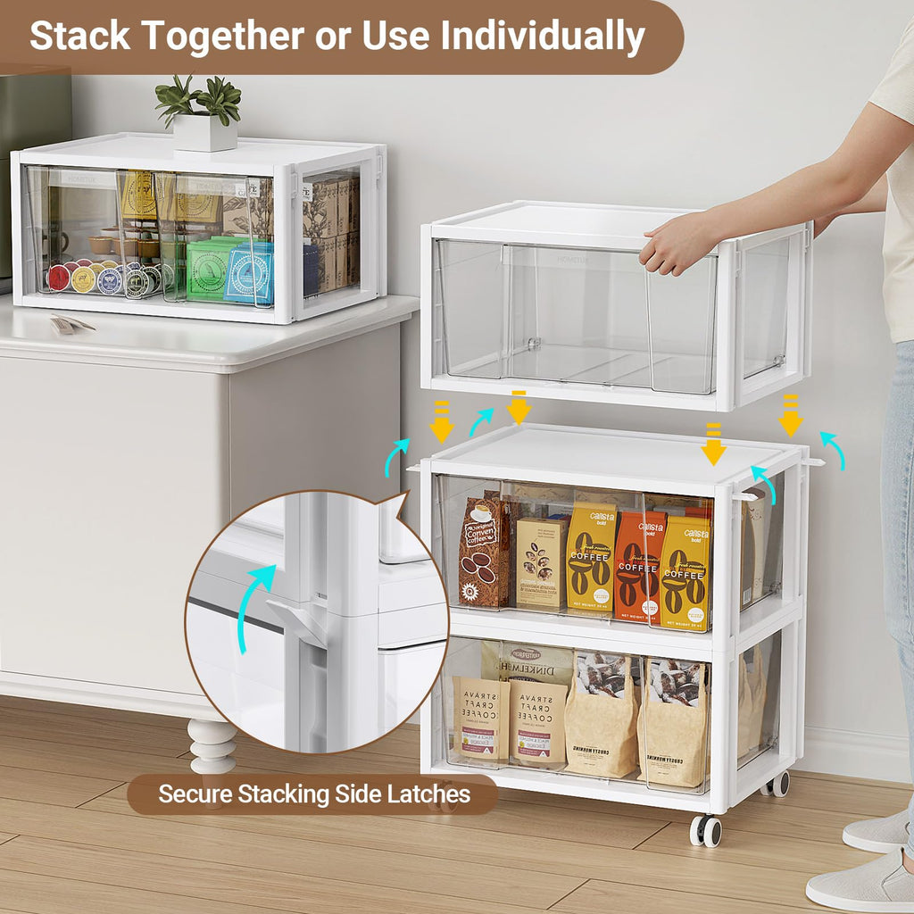Extra Large 3 Drawer Storage Cart K999