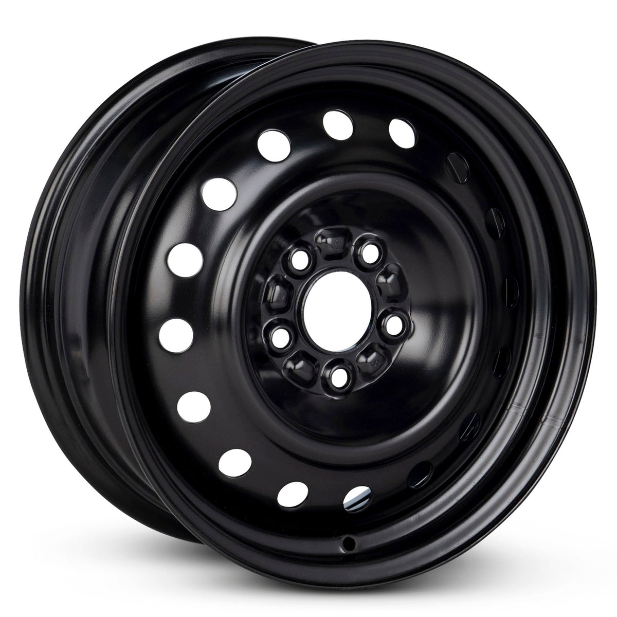 16 Inch Black Steel Rim X857834