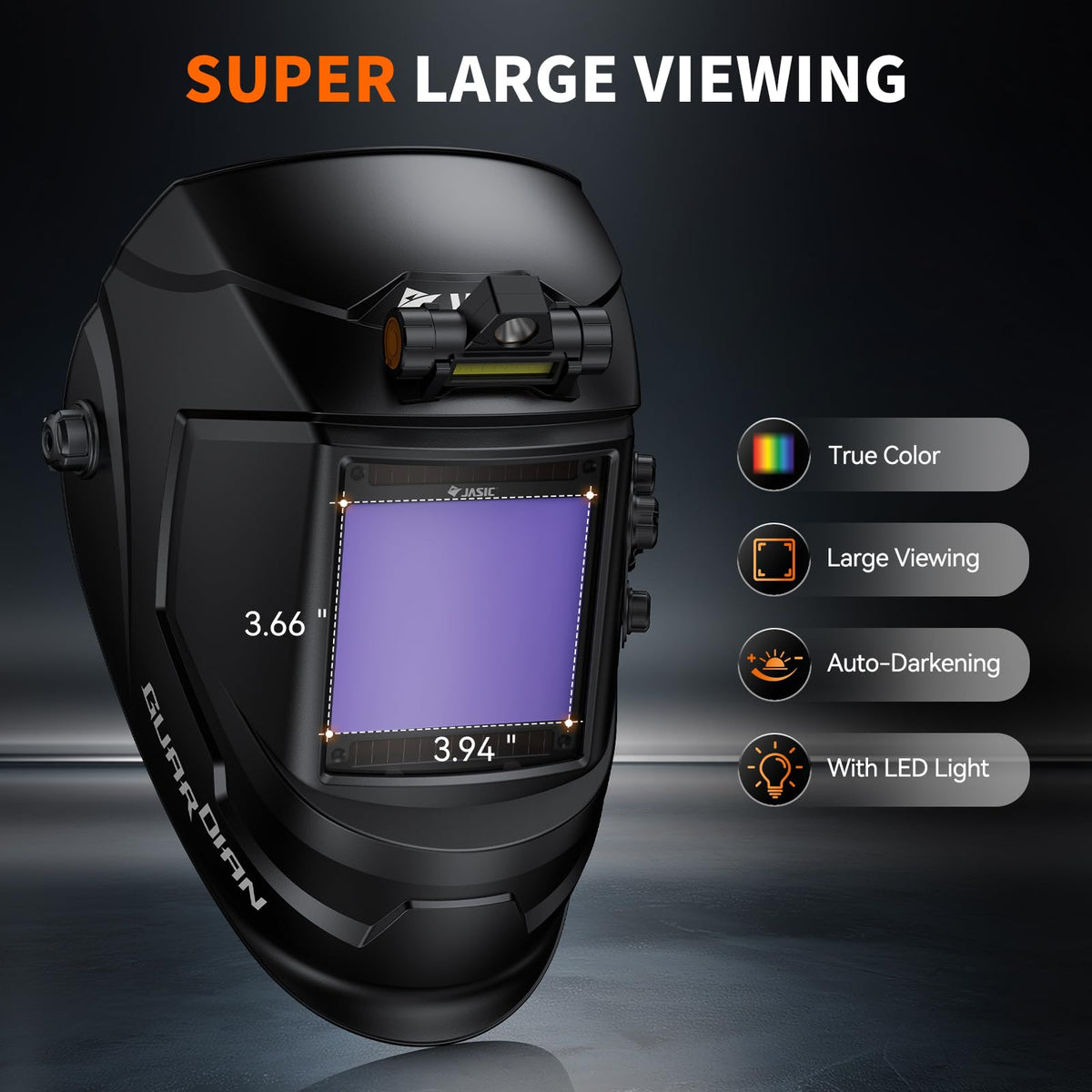 Auto Darkening Welding Helmet with Light U3195