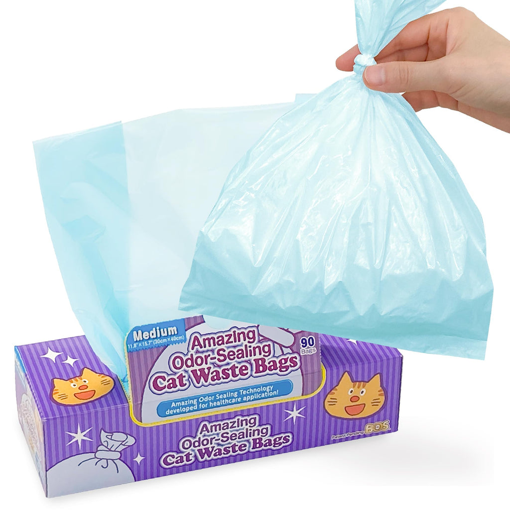 Unscented Cat Waste Disposal Bags 90 Count P9026