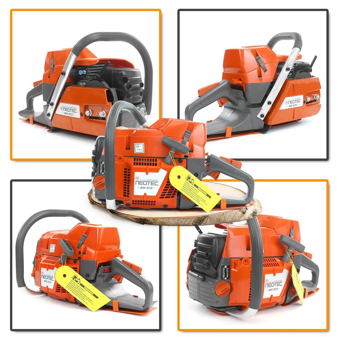 24 Inch 71cc Gas Powered Chainsaw Y7862