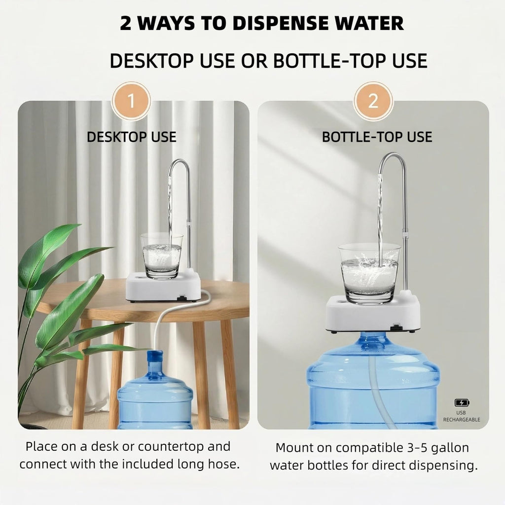 Electric Desktop Water Dispenser Pump for 5 Gallon Bottle A471