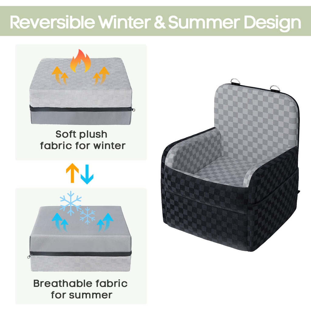 Waterproof Dog Booster Car Seat L127