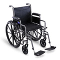 Portable Folding Lightweight Manual Wheelchair 18 Inch Seat K923