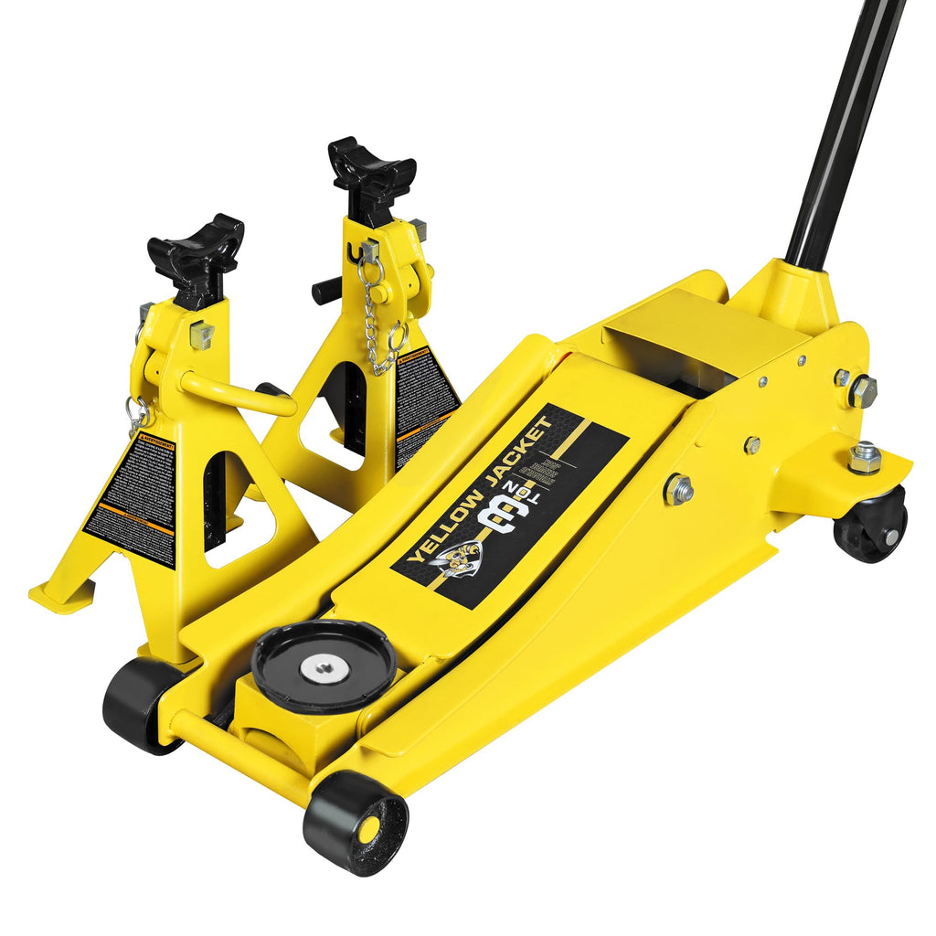 3 Ton Low Profile Hydraulic Floor Jack with Jack Stands P949