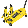3 Ton Low Profile Hydraulic Floor Jack with Jack Stands P949