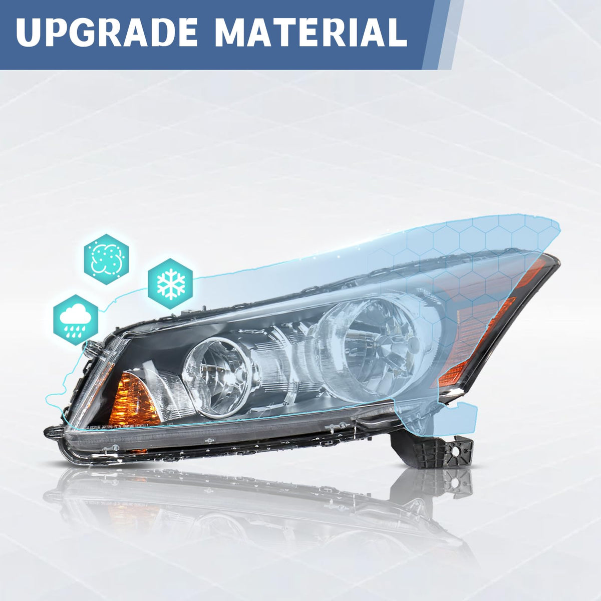 Headlights Assembly Replacement 4Dr W994