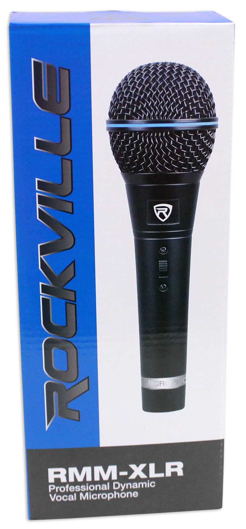 Black Dynamic Cardioid Metal Microphone W30794