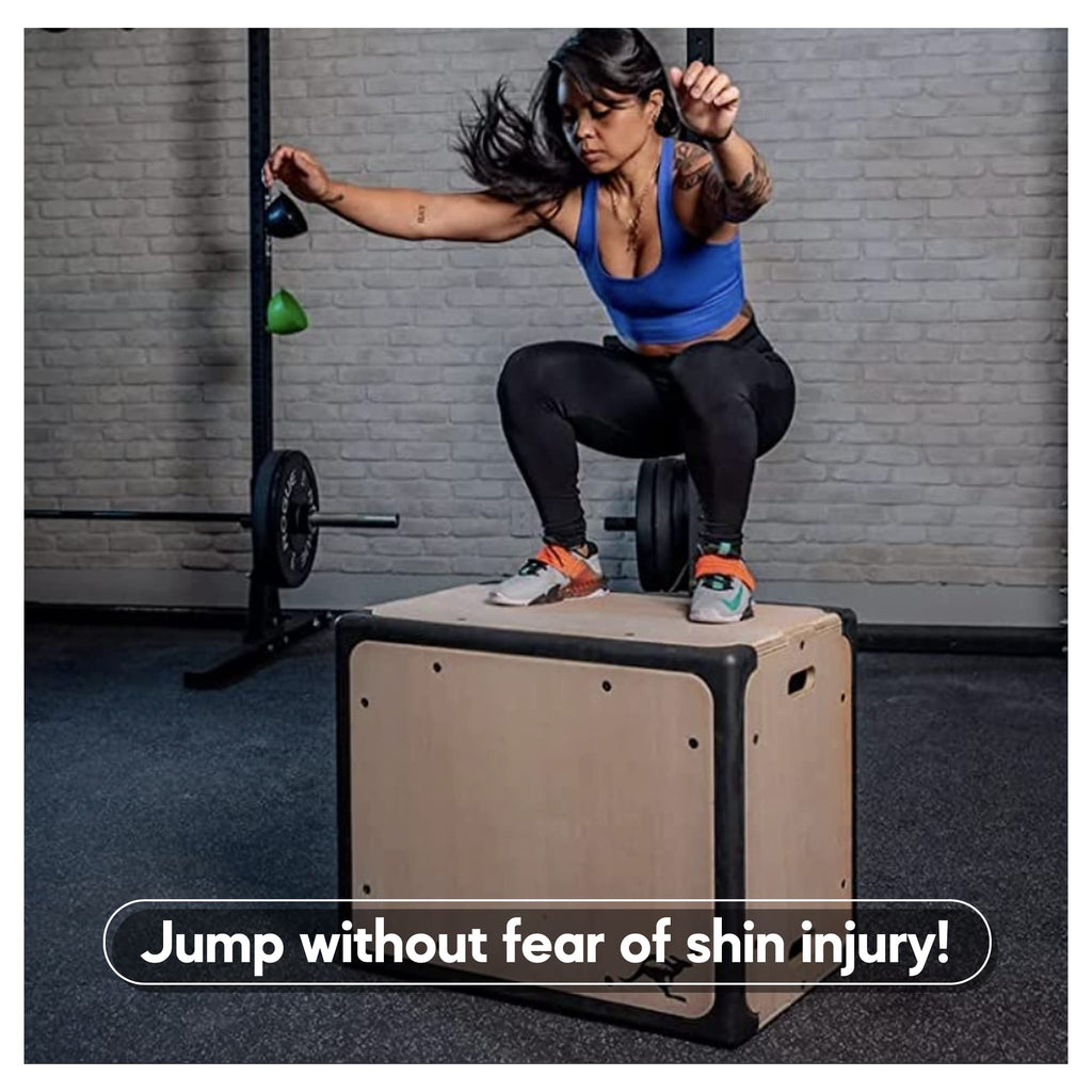 3 in 1 Foam and Wood Plyometric Box I539