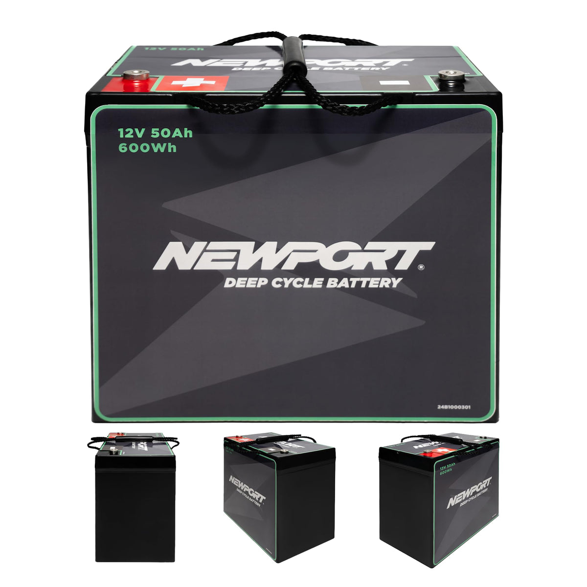 12V50Ah Deep Cycle Sealed AGM Marine Battery T5171