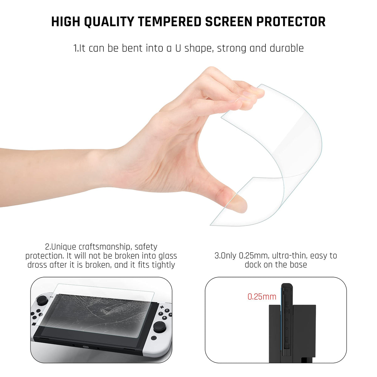 Pink Protective Hard Cover for Nintendo Switch OLED Z43506