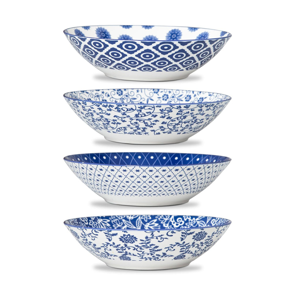 40 Oz Ceramic Pasta Bowls Set of 4 U291