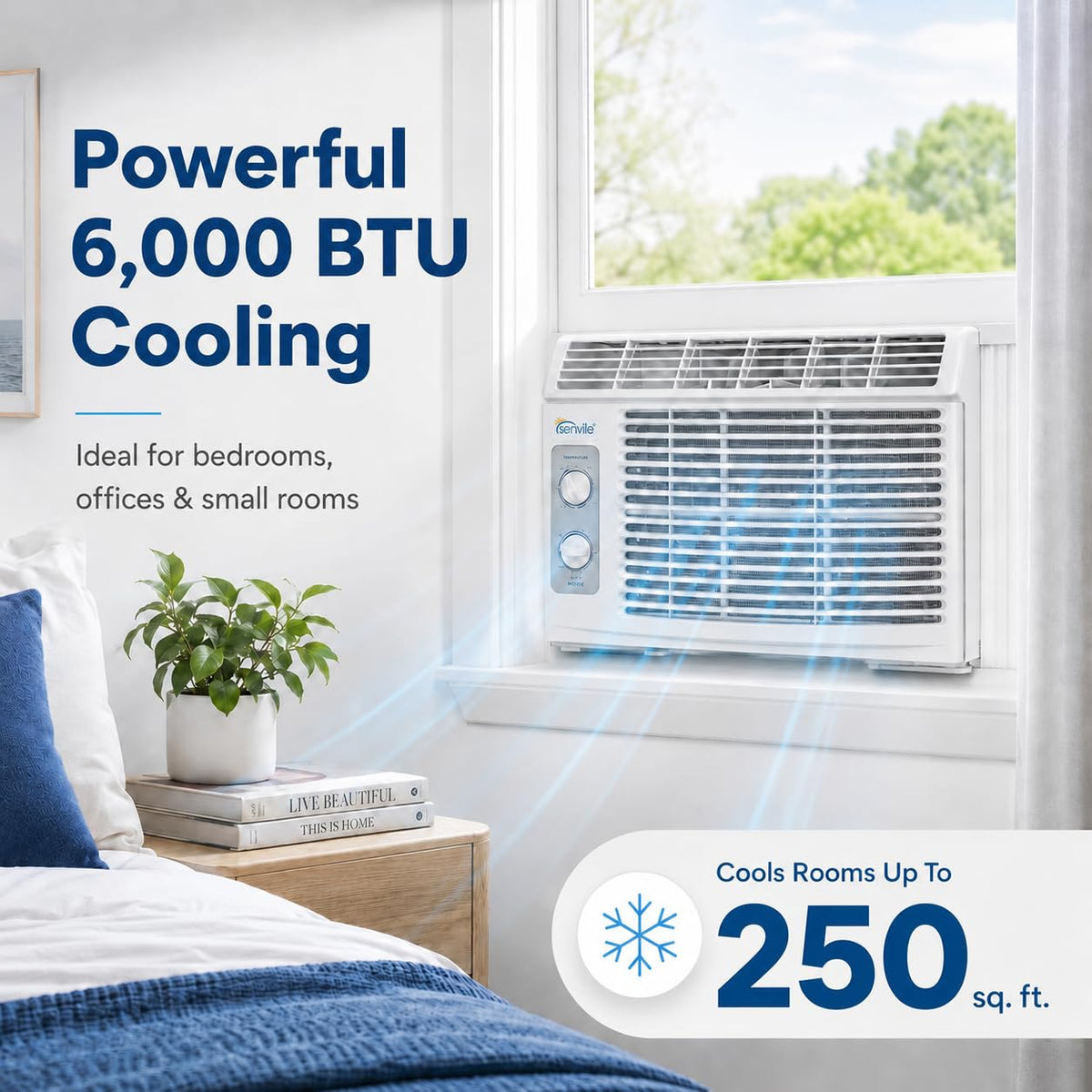 Window Air Conditioner 6000 BTU P414108