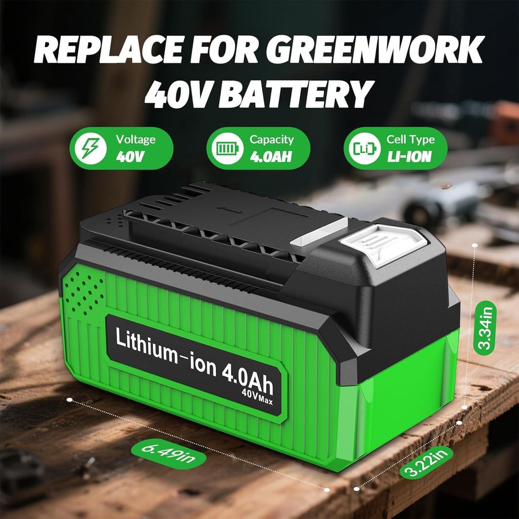 4.0Ah Replacement Battery and Charger N817265