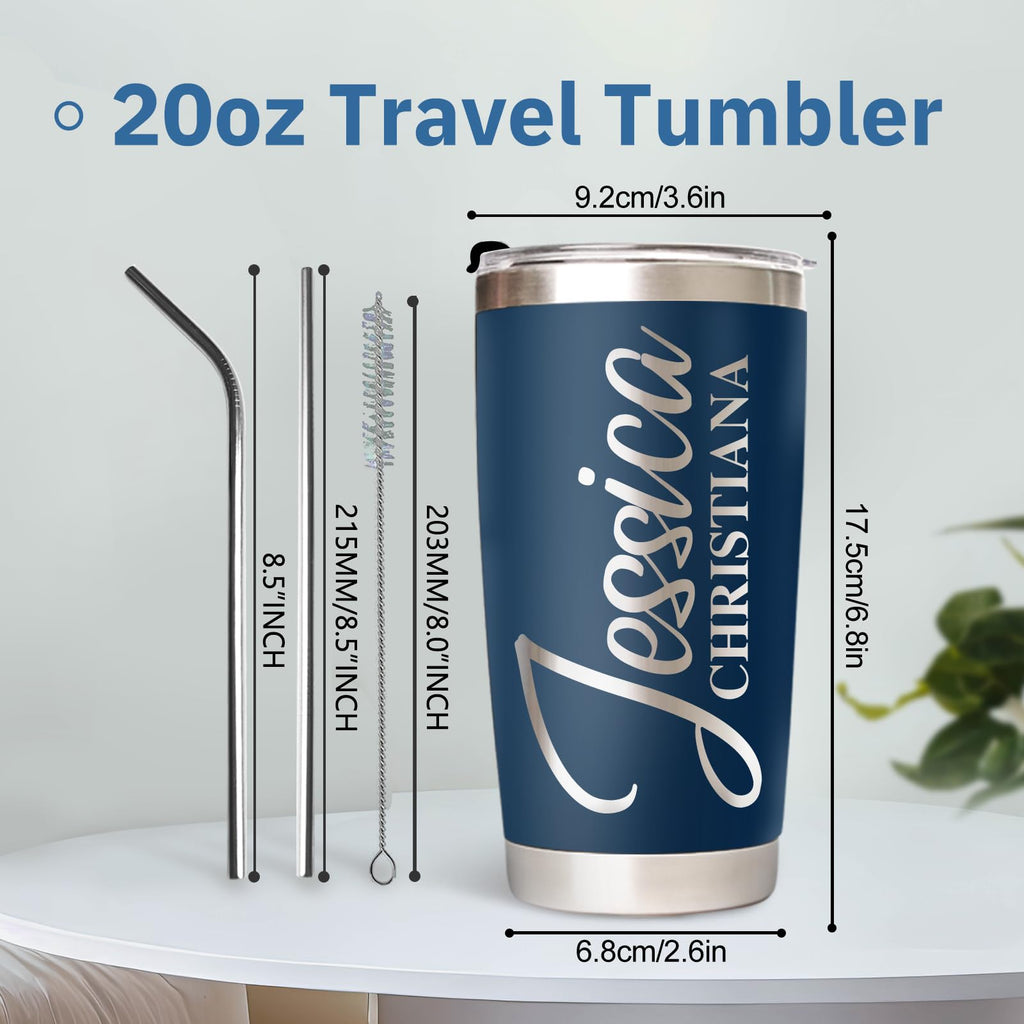20 Oz Custom Tumbler with Lid E61840