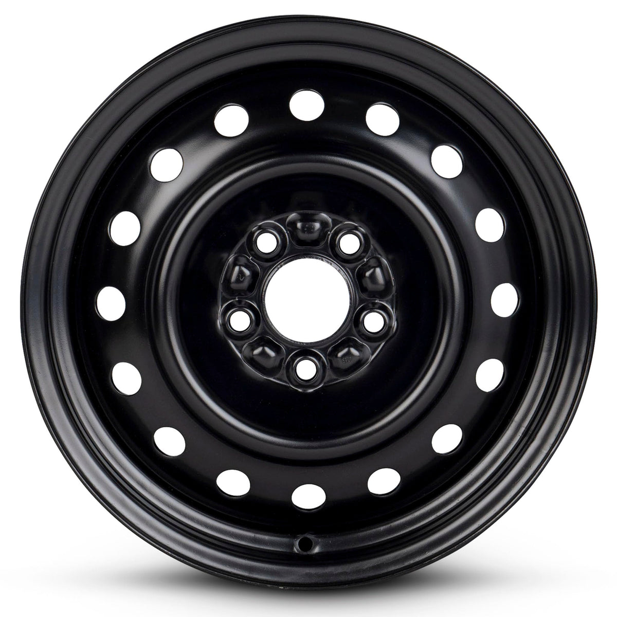 16 Inch Black Steel Rim X857834