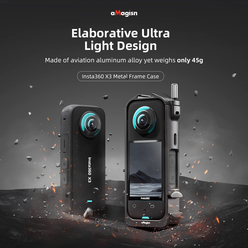 Aluminium Protective Cage with Lens Guards and Screen Protector F13683