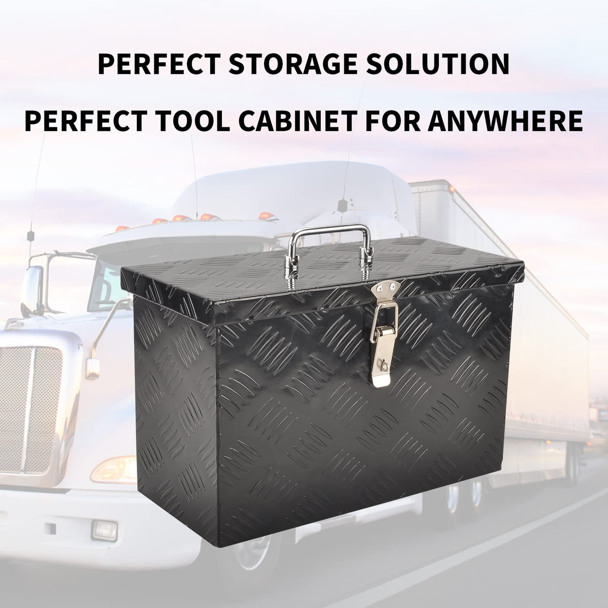 Aluminum Truck Tool Box with Top Handle K622124