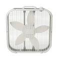 20" 3 Speeds White Portable Floor Fan W405