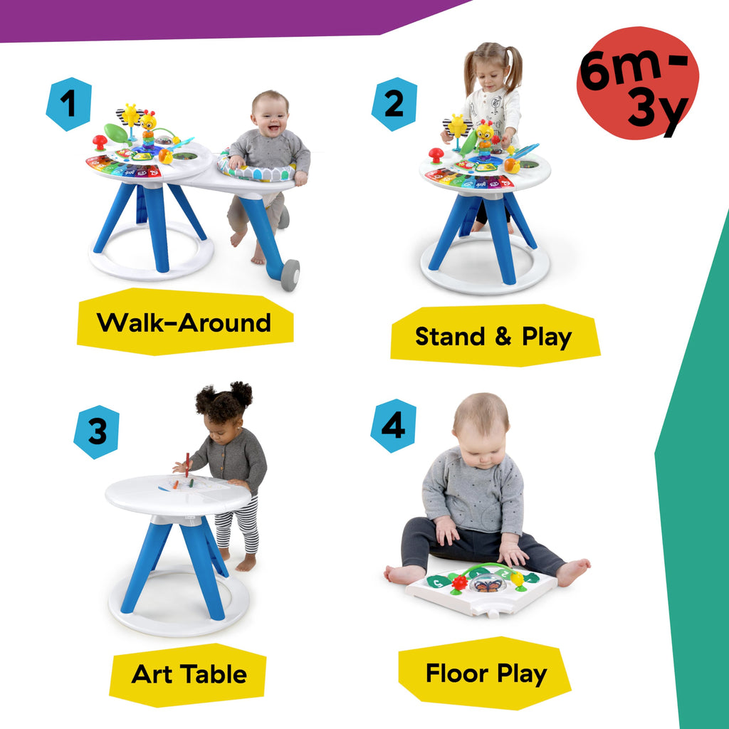 4-in-1 Activity Center & Walker with Piano T113550