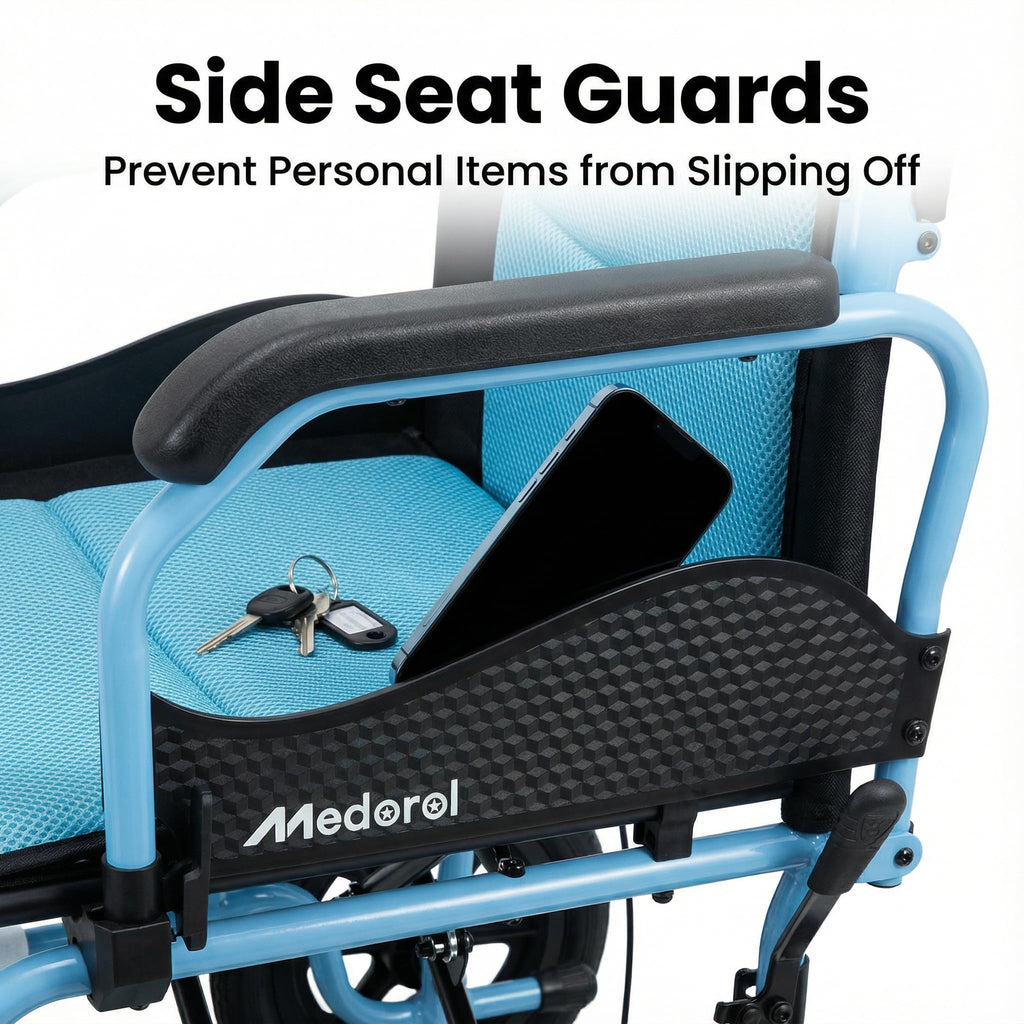 Foldable Transport Wheelchair D8747