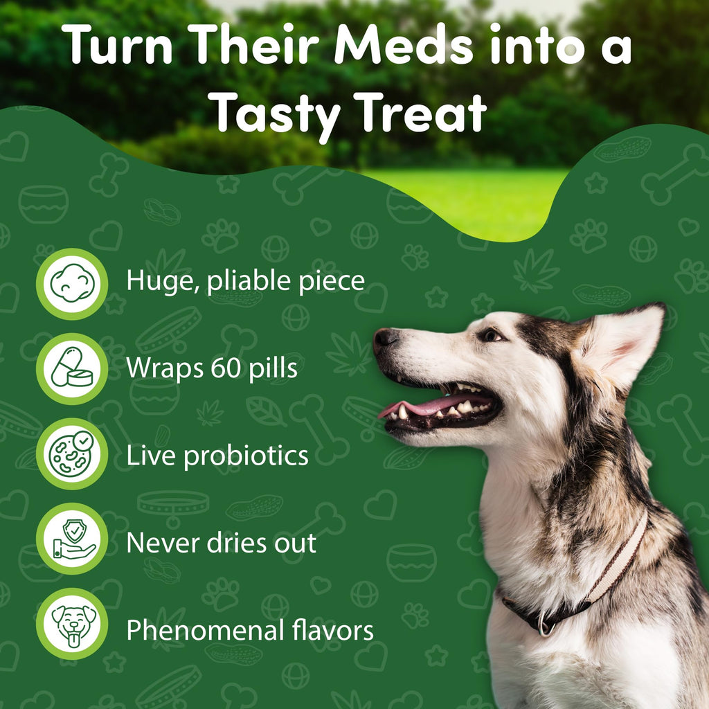 Bacon Flavor Dog Pill Wrap X9973