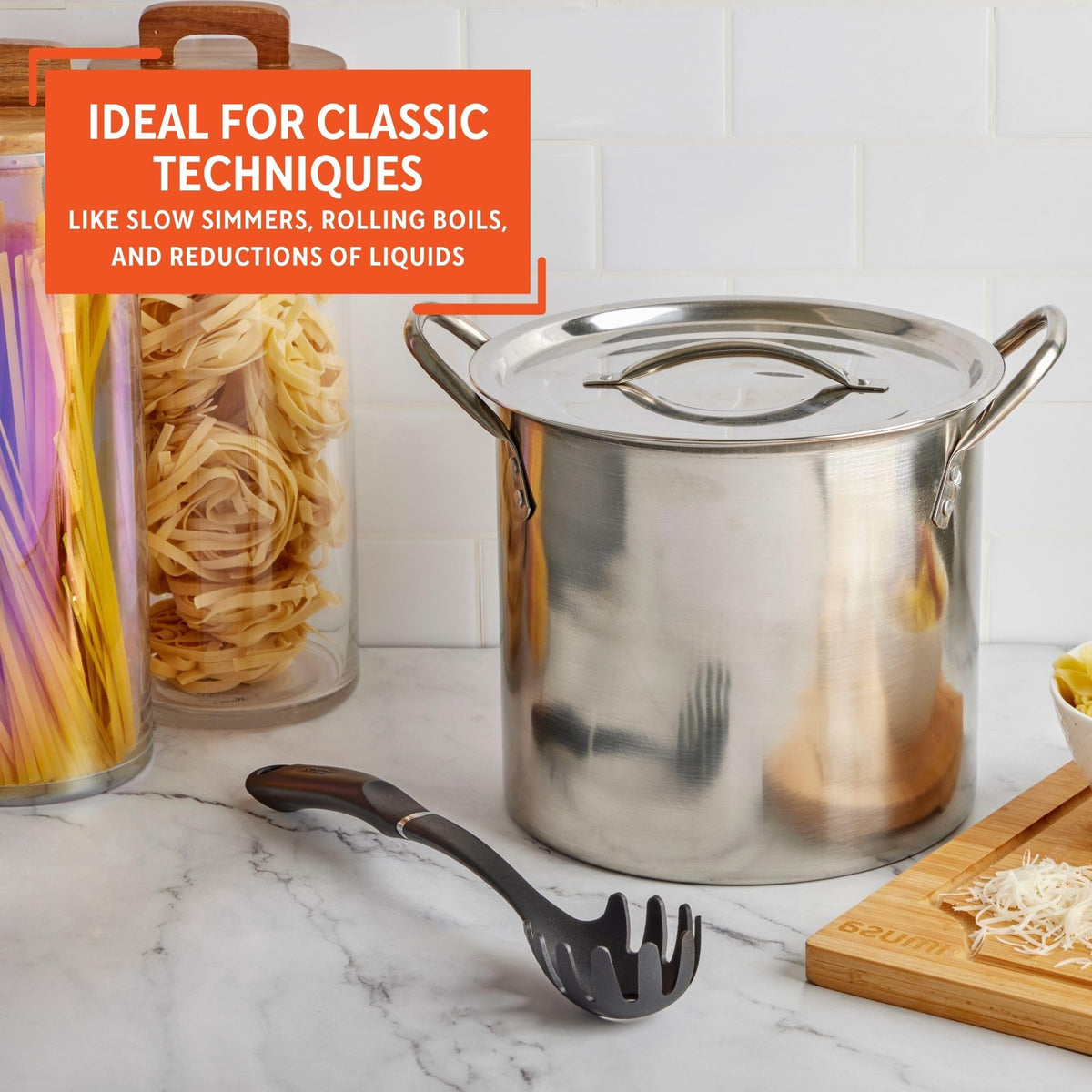 Stainless Steel 20-Quart Stock Pot L41012