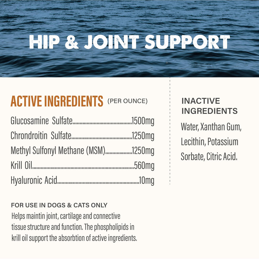 Joint Health Supplement for Dogs and Cats, 32 Ounce V964