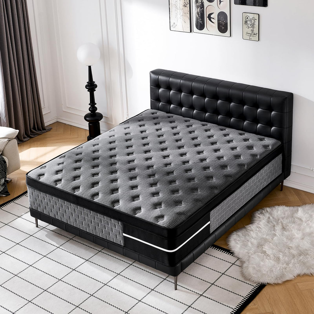 12 Inch Medium Firm Hybrid Full Mattress Y1330