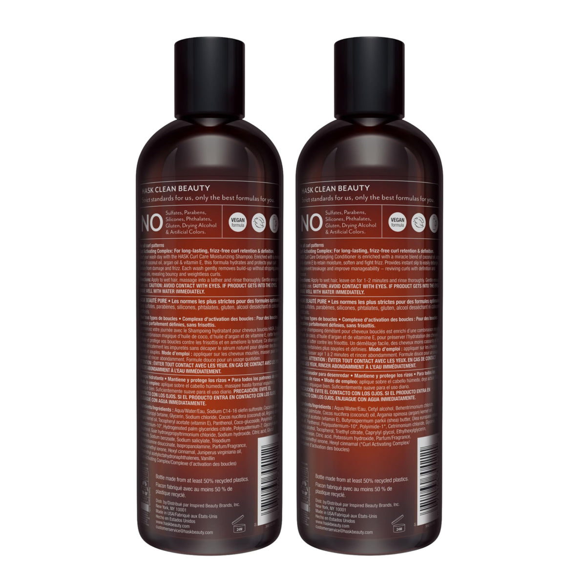 Coconut and Argan Oil Shampoo + Conditioner Set Y97941
