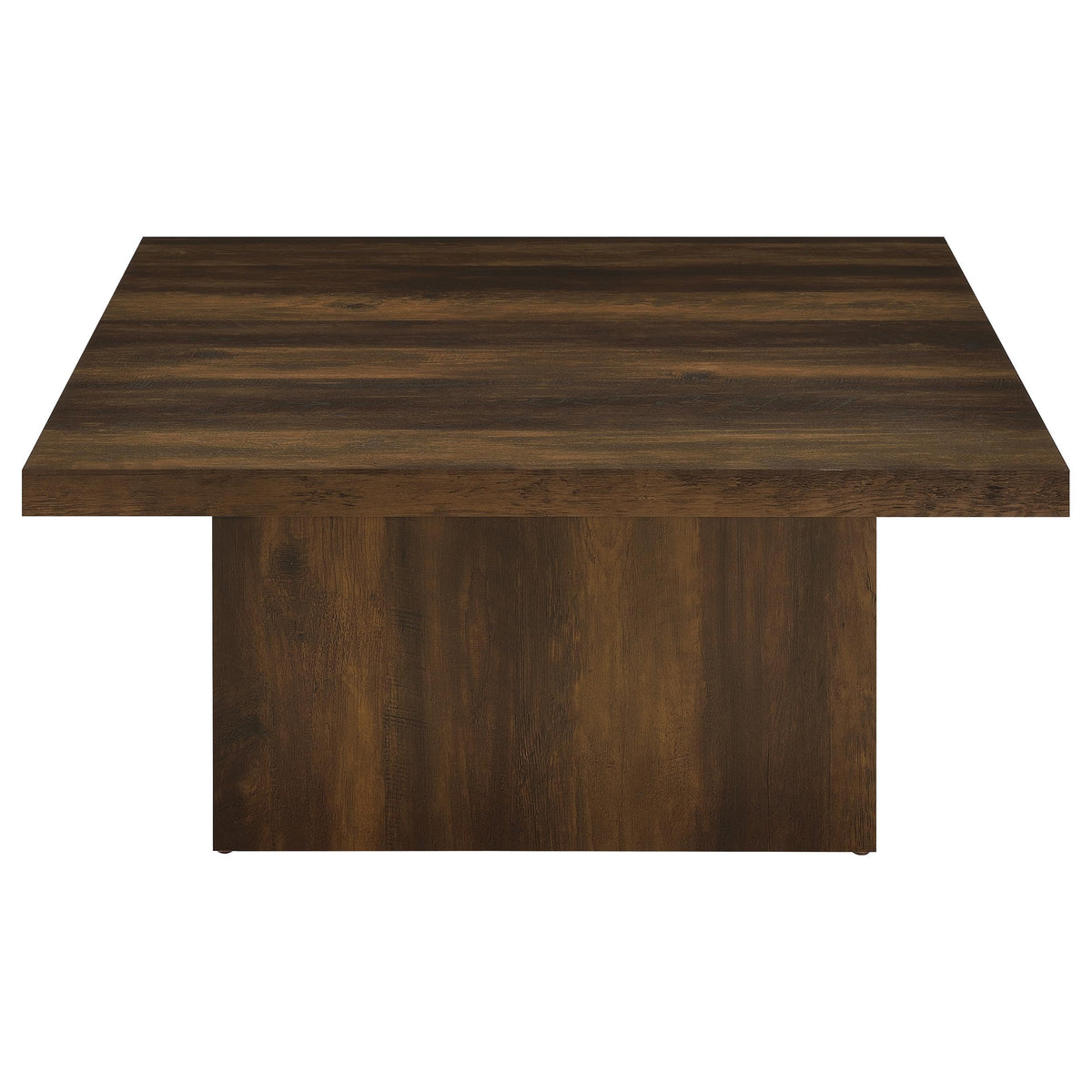 Dark Pine 2-Piece Square Coffee Table Set F198