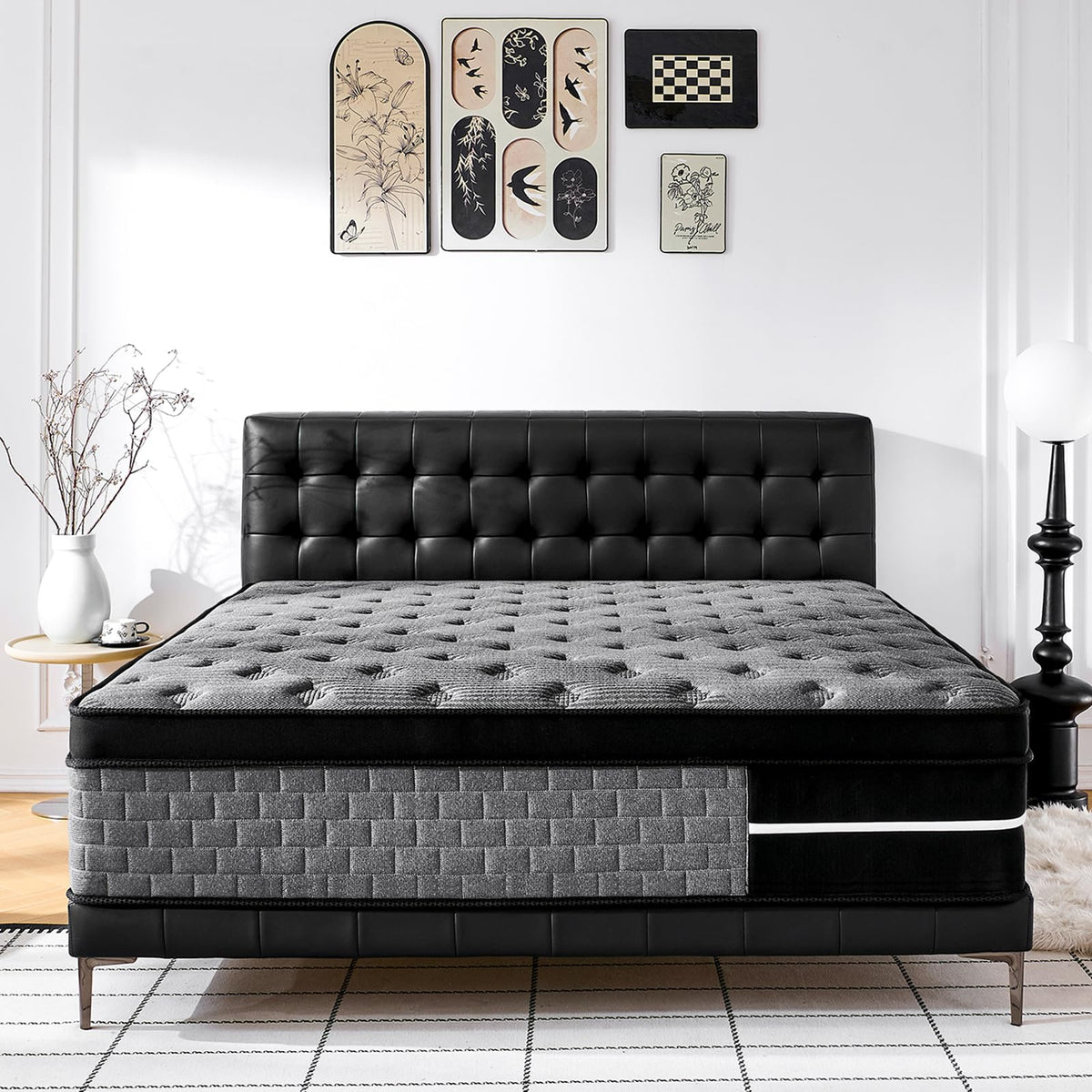 12 Inch Medium Firm Hybrid Full Mattress Y1330