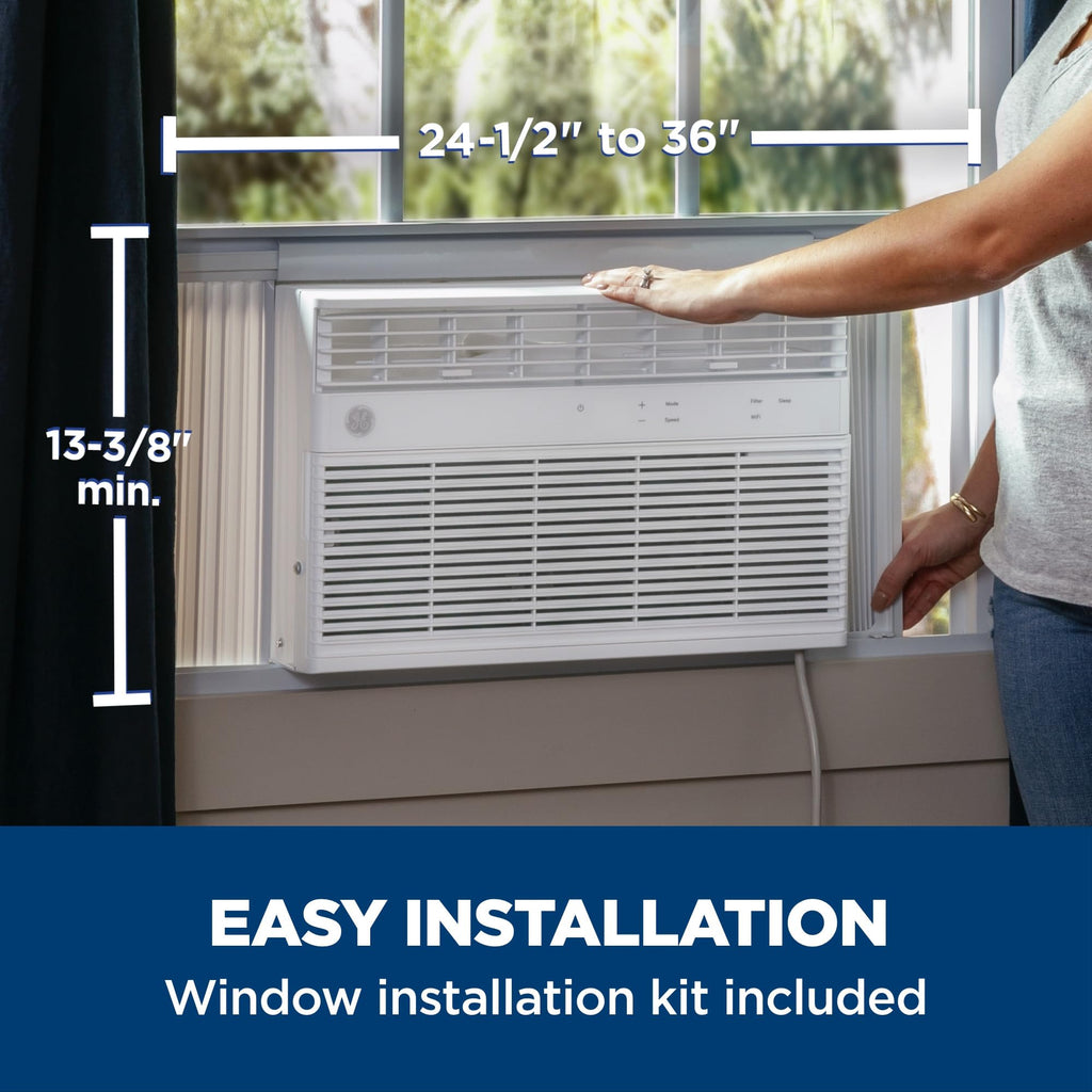 8000 BTU Wi-Fi Enabled Window Air Conditioner D32463