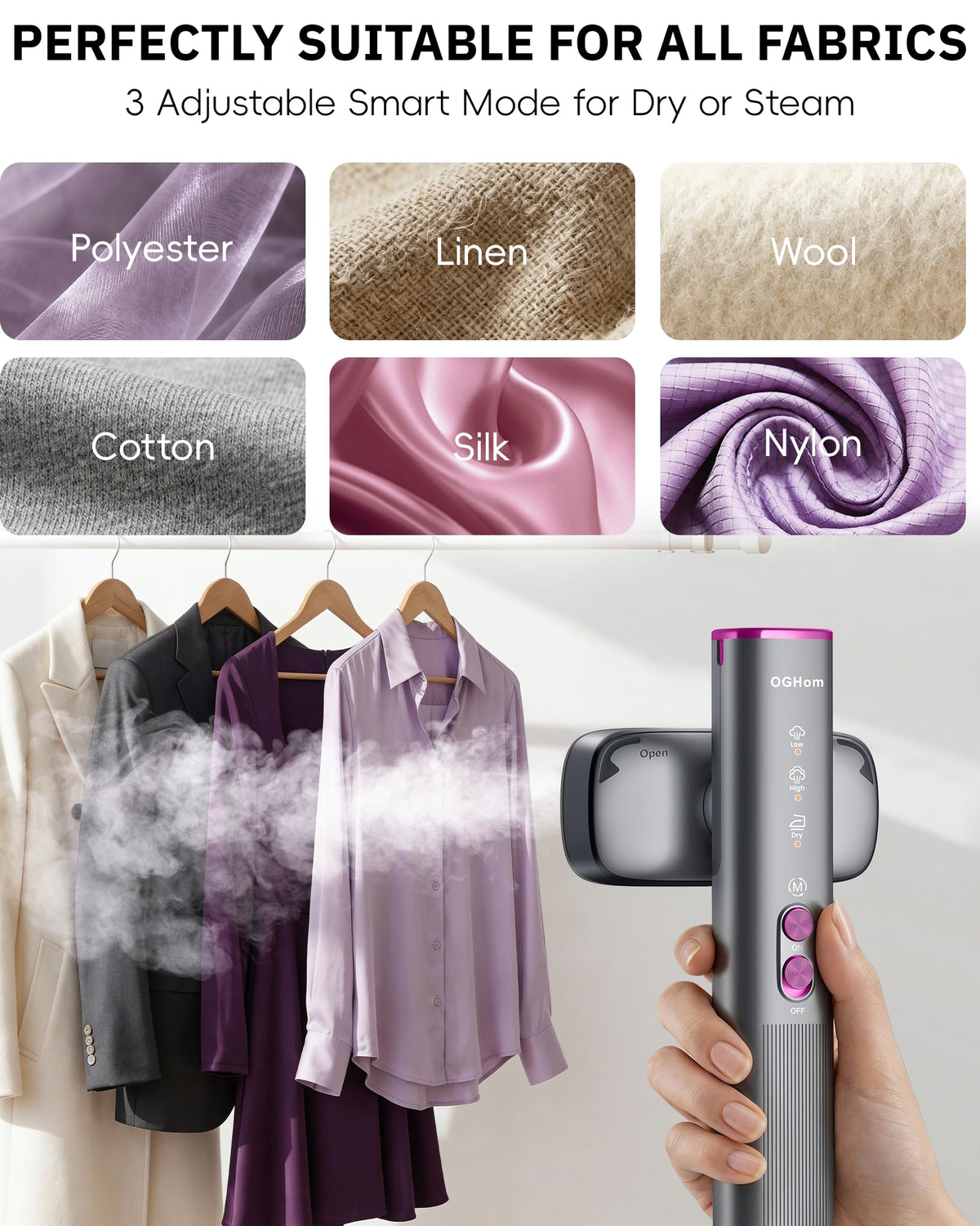 110-240V Handheld Garment Steamer E136344