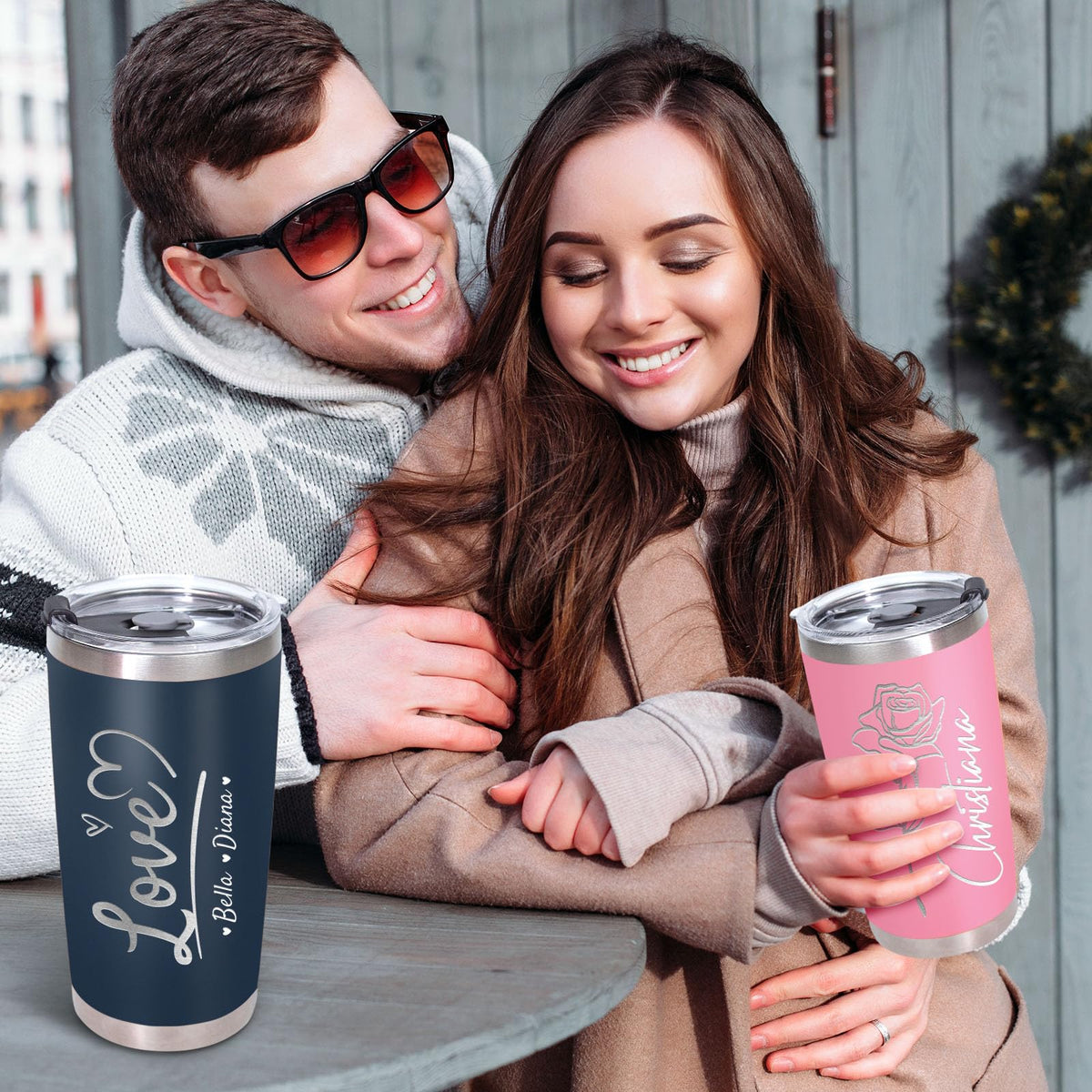 20 Oz Custom Tumbler with Lid E61840